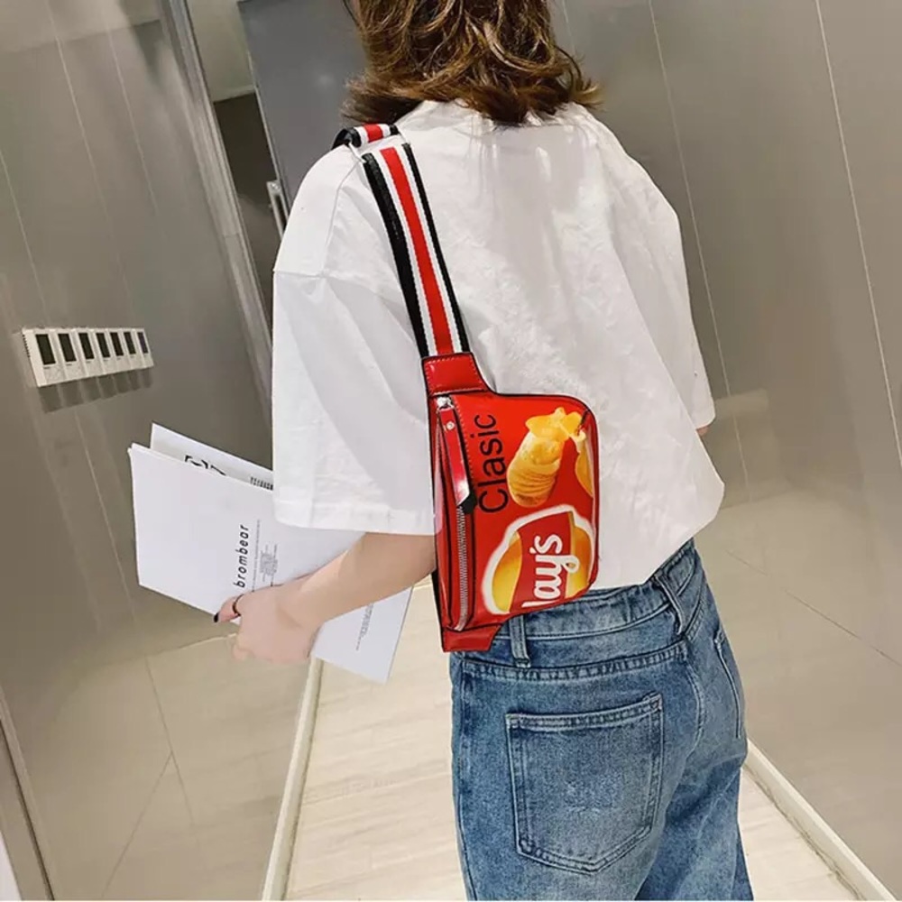 Potato Chip Fanny Pack Waist Pouch - Picture 2 of 4